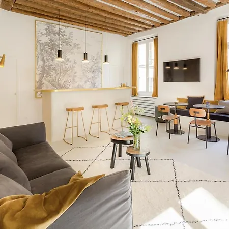 Appartamento Habitat Parisien - 2br-2ba - Marais - De *